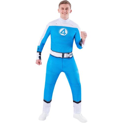 Size/s Rubie's Fantastic Four Human Torch Adults Costume