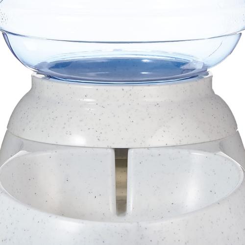 Amazon Basics Gravity Pet Water Dispenser for Cat and Dog, Easy to Clean, 135.3fl.oz Capacity, Small