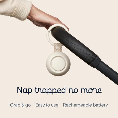 Hatch Go | Portable Sound Machine for Babies and Kids | Sleep Soother | 10 Soothing Sounds | White Noise | Shush | Travel | Registry Gift | Baby Shower | Clips on Stroller | Putty