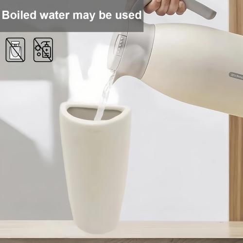 Pack of 4 Ceramic Radiator Hanging Humidifiers with S-Shaped Hooks White Radiator Water Evaporator for Healthy Room Air Moisture