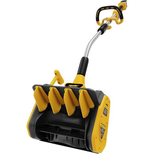 40V Cordless Snow Shovel Compatible with Dewalt 20V Battery(Tool Only), Electric Power Snow Thrower, Handheld Snow Blower with 13.2 in. Width 8 in. Depth, 26.5' ft Throwing Distance