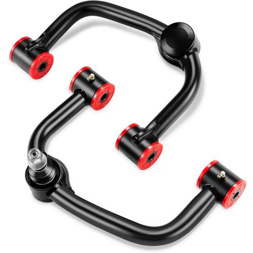 Dynofit F150 Upper Control Arms for 2-4 Leveling Kit, Front Suspension Tubular Control Arm for 2004-2020 Ford F-150, Ball Joint Angle Correction for Lift Kit & Off-Road Performance, Set of 2 Pcs