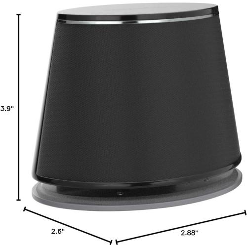 Amazon Basics Stereo 2.0 Speakers for PC or Laptop, 3.5mm Aux input, USB-Powered, 1 Pair, Black