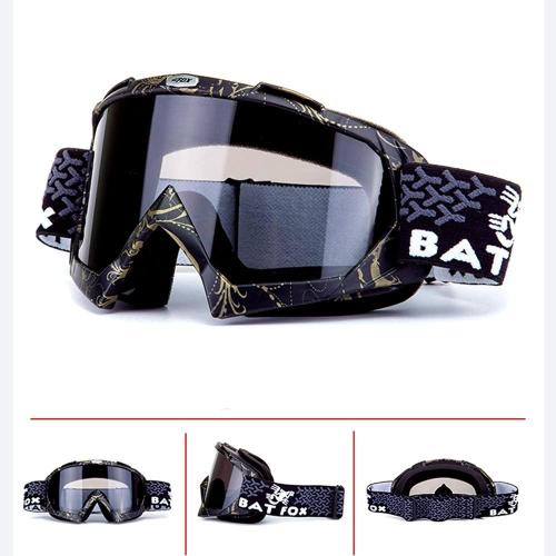Black and Gold Zsling OTG Ski Snow Goggles, UV Protection Anti Fog Snowboard Goggles for Men Women Youth