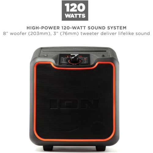 Ion Sport XL - High-Power All-Weather Rechargeable Bluetooth and NFC Enabled Speaker - MK3