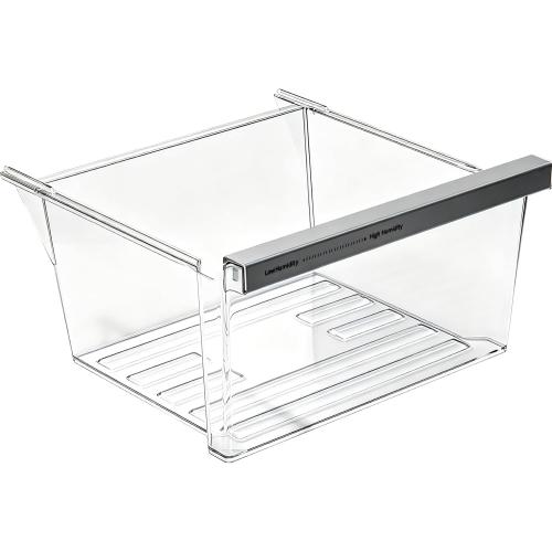 W11162443 W11046494 W11162446 Refrigerator Fridge Crisper Drawer Pan Fridge Meat Pan Bin Upper Humidity Control Drawer Compatible with Whirlpool Maytag Refrigerator Replacement Parts