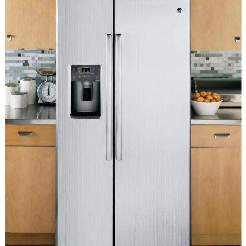 YENHOME Large Size 118x30 inch Brushed Silver Stainless Steel Contact Paper Removable Peel and Stick Wallpaper for Refrigerator Dishwasher Appliances Waterproof Stick on Backsplash Kitchen Wallpaper