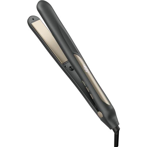 Infiniti PRO CONAIR Tourmaline Ceramic 1 Inch Flat Iron Hair Straightener, 1-Inch Flat Iron to Straighten or Curl, 5 Heat Settings, for All Hair Types and Textures, Dark Grey