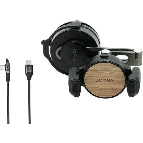 Jowua 6D Tesla Compatible Invisible Foldaway Car Mount (Qi2 Universal Roller Mount) Compatible for Tesla Tesla Model 3/ Y, Model S/X Plaid