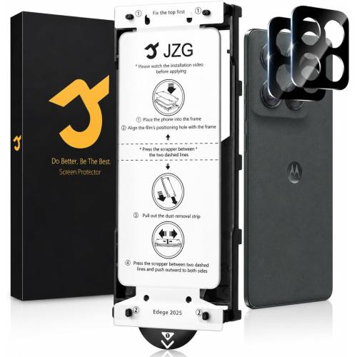 2 Pack for Motorola Edge 2025 Screen Protector Soft Ceramic Film