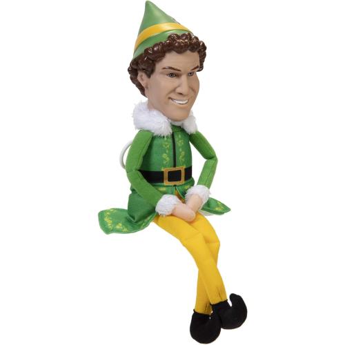 Jakks Holiday Elf Buddy The Elf Talking Plush with 15 Phrases Approximately 12-Inches in Height