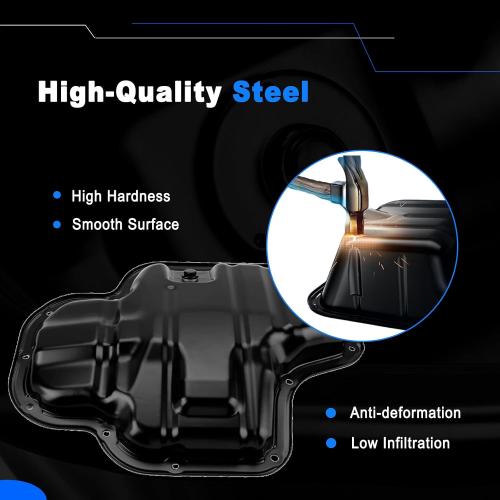 AUCERAMIC Engine Oil Pan for 2018-2023 Toyota Camry, 2020-2023 Highlander