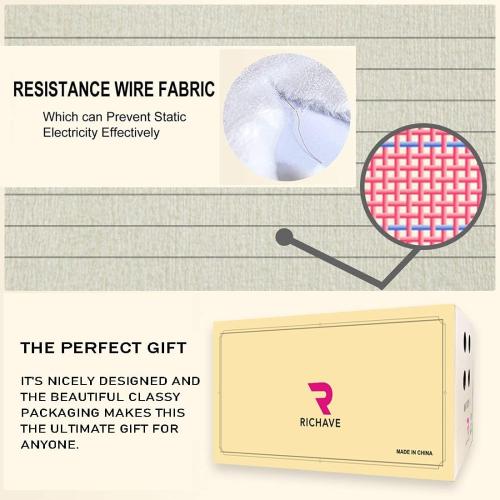 Queen Richave Fleece  Blanket Queen  DAR GRAY