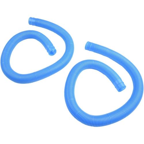 Above Ground Pool Pump Replacement Hose 1.25 Inch Accessory for Swimming Pools, 39 Inch Length Flexible PVC Spiral Winding Structure Leak Proof Lightweight(blue)