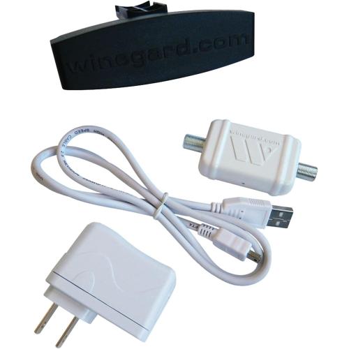 Single Winegard LNA-200 Boost XT HDTV Preamplifier, TV Antenna Amplifier Signal Booster, HD Digital VHF UHF Amplifier,Black