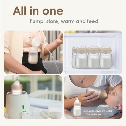 Maymom Pump Part Compatible with Spectra S2 S1 9 Plus Breastpump Not Original Spectra Replacement Pump Part 24mm Flange Bottle Duckbill Valve