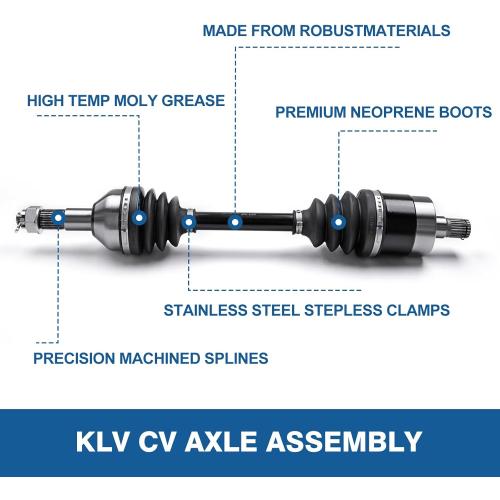 KLV Front Right CV Axle Compatible with 2020 2021 2022 2023 2024 Can-Am Defender DPS HD10 Traxter Defender Max Pro HD10 DPS XT 705402407