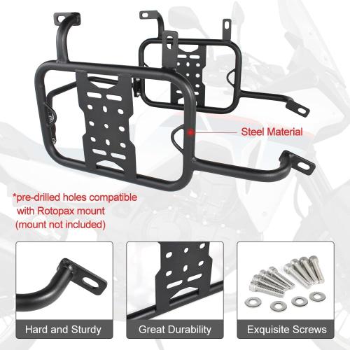 Xitomer Motorcycle Saddlebag Support Racks, Fit for XL 750 Transalp 2025 2024 2023 XL 750 Transalp Motorcycle Pannier Racks Side Carrier Pannier Racks
