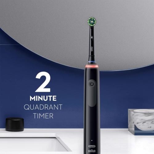Oral-B Smart 1500 Electric Power Rechargeable Battery Toothbrush, Black