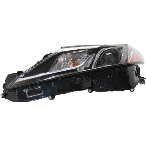 LED Projector Headlight Headlamp Compatible with 2018 2019 2020 2021 2022 Toyota Camry L LE SE DOT/SAE-Certified Replace for TO2502255 (Left Driver Side)