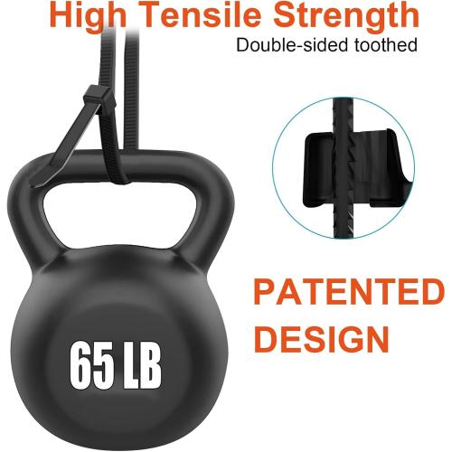 8 Inch Zip Ties Double Sided Toothed,65LBS Tensile Strength Heavy Duty Cable Wire Ties With Self-Locking Adjustable More Durable Nylon Tie Wraps for Indoor Outdoor（100 Pack）