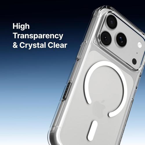 RhinoShield Clear MagSafe Compatible Case for iPhone 17 Pro Max