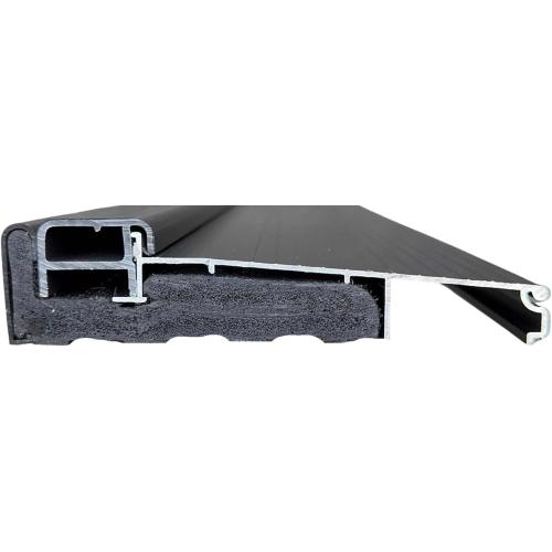 Adjustable Aluminum Door Threshold Composite Sill Inswing 36 Waterproof Heavy Duty Commercial and Residential Many Sizes Available Black (5 3/4 Width 2x4 Wall 36 Length Black)