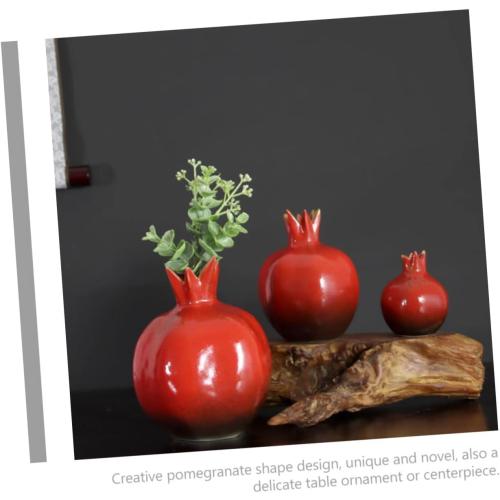 Desktop Pomegranate Flower Vase Elegant Dried Flower Container for Home Decor Unique Ornament for Events and Everyday Use for Bouquets and Table Centerpieces