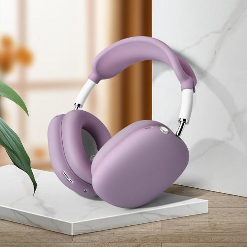 Filoto Case for Airpods Max Headphones,Ear Pad Case Cover/Ear Cups Cover/Headband Cover for AirPods Max(USB-C/Lightning)(2024/2020),Silicone for Apple Airpod Max, Accessories Cases(Lavender Purpl)