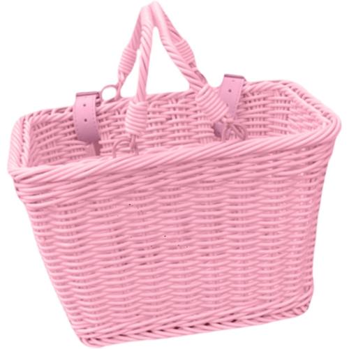Removable Kids Bicycles Basket Colorful Bike Front Handlebars Storage Basket For Front Bicycles Mounting