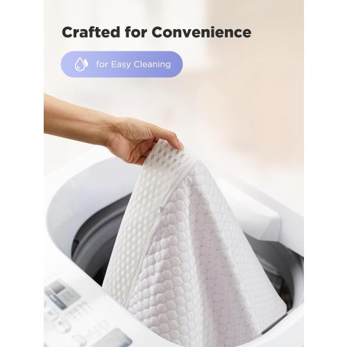 PERLECARE King Mattress Topper, 3 Inch Gel Memory Foam Mattress Topper for Pressure Relief, Premium Soft Cooling Sleep, Non-Slip Design with Removable & Washable Cover, Oeko-Tex Certified