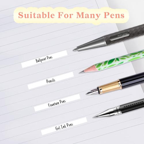 Temiary 6Pcs Mini White Correction Tapes, Quick Dry Smooth Pull Out for Writing, Aesthetic Cute Correction Tape Set Easy To Use for Students School Office Supplies (Green)