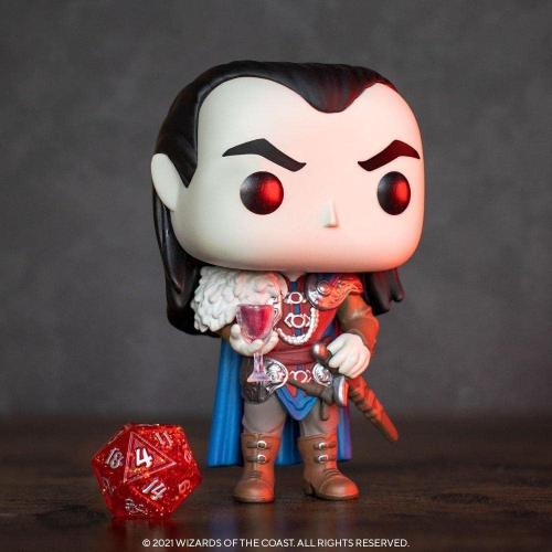 POP! Dungeons & Dragons 782 - Strahd Vinyl Figure with Dice Special Edition, Cranberry