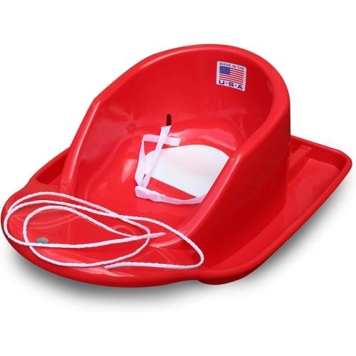 Flexible Flyer Baby Pull Sled. Toddler Boggan. Sleigh for Kids