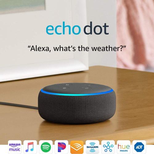 Amazon Echo Dot (3rd Gen) - Smart speaker with Alexa, Charcoal