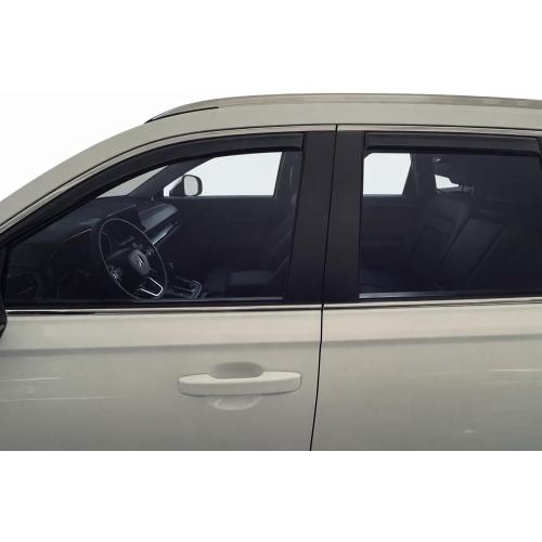 2023-2026 in-Channel Rain Guards for Honda CR-V Side Window Visor Deflectors CRV LX EX EX-L Sport Hybrid Sport Touring Durable Tinted Shades 2024 2025
