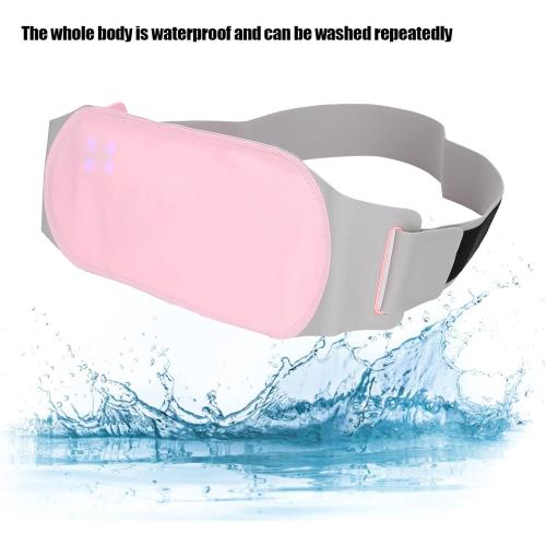 Heated Waist Belt,Electric Heating Belt Plush Electric Heating Waistband Hot Compression Moxibustion Uterine Warming Belt with Adjustable Temperature 45-65℃