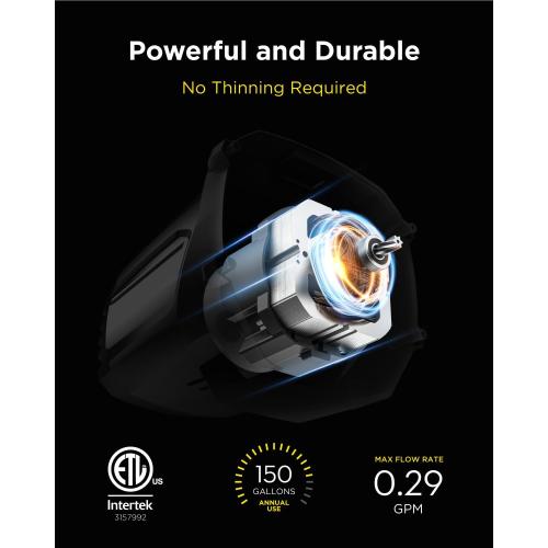 MaXpray M1 Airless Paint Sprayer, Highly Efficient Thinning-Free Minimal Overspray for Up to 10 Gallon DIY Painting Projects Home Interior & House Exterior, Comes with Sprayer Accessories