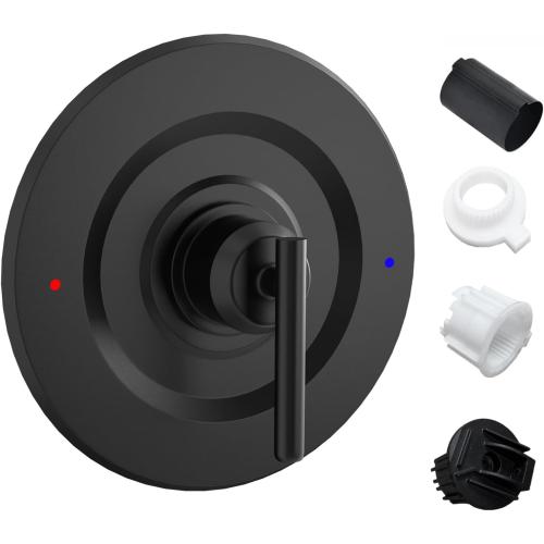 T2901BN Shower Handle Replacement for Moen Gibson Valve, Matte Black