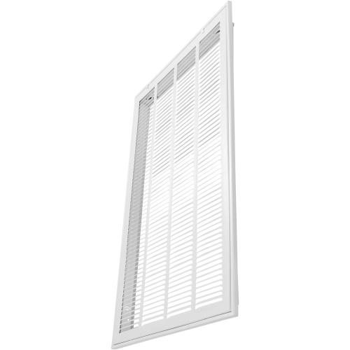 VEVOR Return Air Filter Grille, Fits W20 x H30 Inch Duct Opening, Filter Not Included, Return Air Vent Cover for Wall, Powder-Coated Steel Return Air Grill Detachable Face/Door for 1 inch Filters