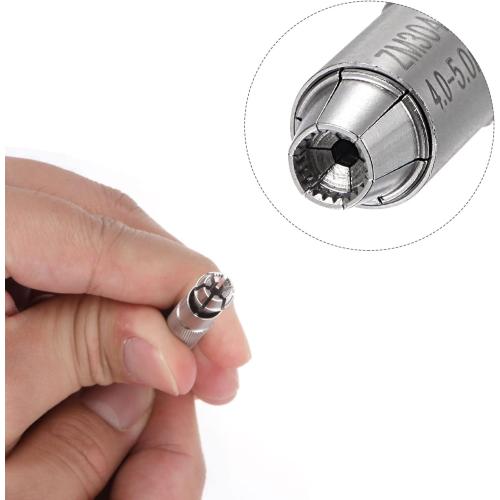 uxcell Watch Crown Winder Tool 5mm Manual Mechanical Winding Instrument Silver Stainless Steel Watch Repair Helper