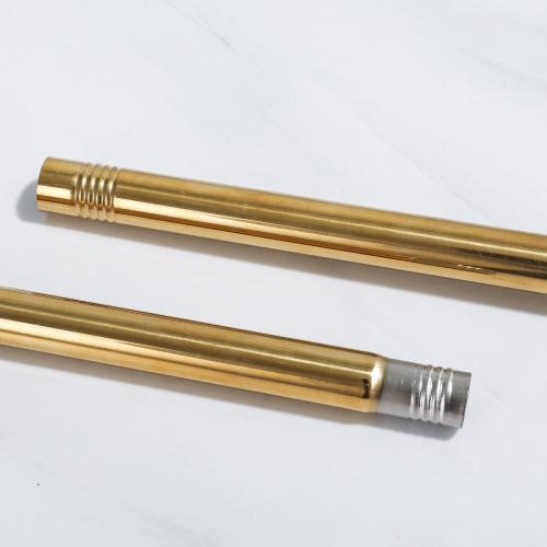 Adjustable Female Dress Form Mannequin with Golden Metal Stand for Clothes Window Display