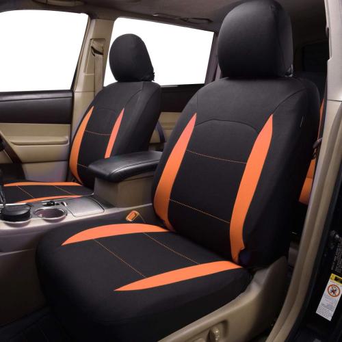 Flying Banner Car Seat Covers Front Seats Rear Bench Polyester car seat Protectors Easy installations Rear Bench Split Classic Man Lady Truck