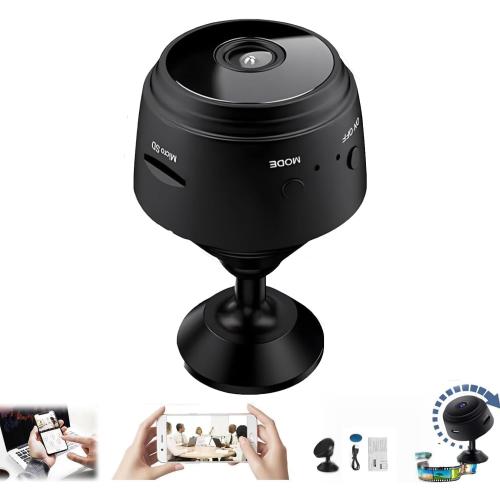 Camtrix Security Camera, Camtrix Magnetic Mini Security Camera, Mini 1080p HD Wireless Magnetic Security Camera, Night Vision Motion Detection Security Cam Covert Cameras with App (1PCS)