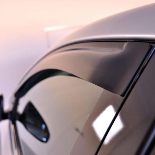 Rainproof Side Window Wind Deflectors for 1995-2006 Sprinter, Tape-on Sun Rain Guard Sets,Nice Looking Window Visors for Cars,Vent Deflector for 95-06 Sprinter MB28