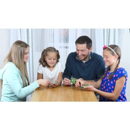 Regal Games Card Games for Kids - Go Fish, Crazy 8's, Old Maid, Slap Jack, Garbage Monster, War - Simple & Fun Classic Family Table Games - Games May Vary (6 Set)