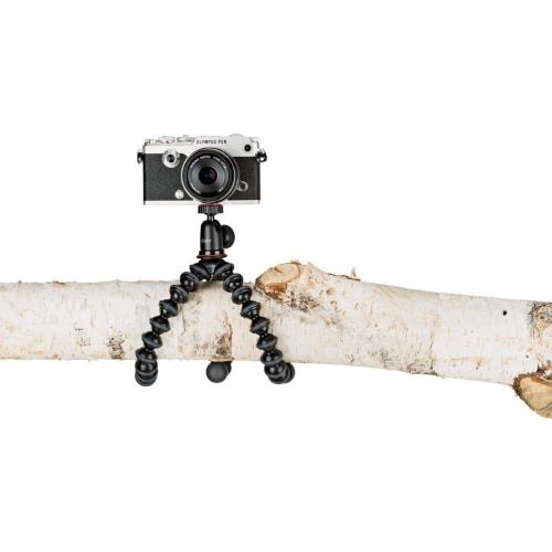Joby GorillaPod Compact Tripod Kit with Ballhead for Mirrorless Cameras up to 2.2 lbs. Black/Charcoal.