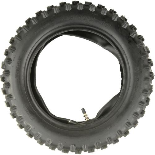 3.00-10, 80/100-10 Inch Size Tire with Inner Tube for BBR SSR CRF XR50 CRF50 TTR50 JR50 DRZ70 Stomp Dream Exlporer Thumpstar DemonX Ghost Kayo Generic Chinese Dirt Pit Bike
