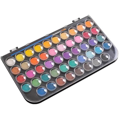 COHEALI Color Portable Watercolor Set Multi-function Gouache Paint Kit for Travel Art and Outdoor Sketching for Beginners and Professionals