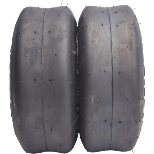 Dayrim 11x4.00-5 Zero Turn Lawn Mower Tires - Set of 2, Smooth Riding, Turf-Friendly 4-Ply Tubeless Lawn & Garden Tires, Replacement for Lawn Mowers